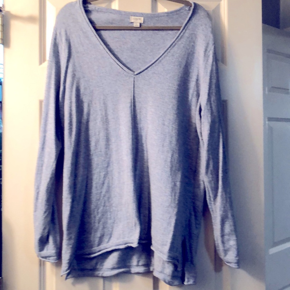 V neck sweater